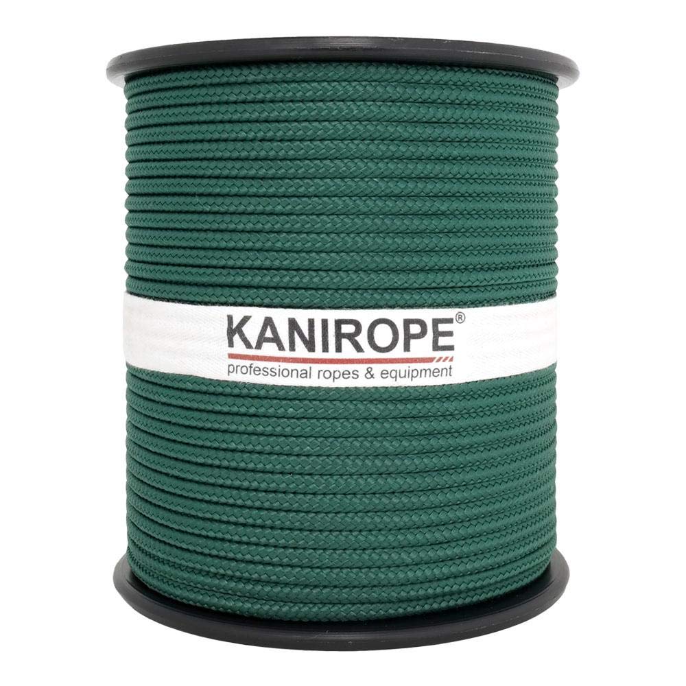 PP cuerda cuerda de polipropileno (SH 4 mm 100 m Color Abeto Verde (2564) trenzado