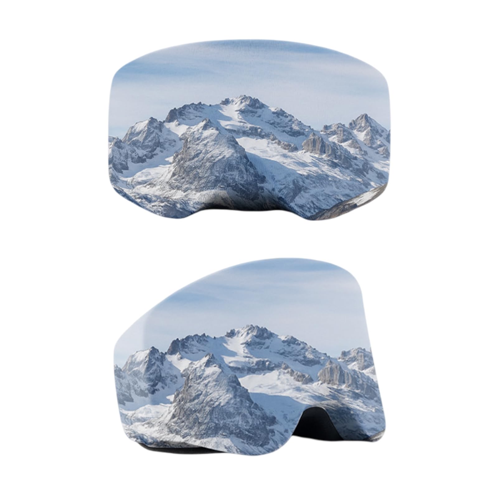 Housse de Protection pour Lunettes de Ski en Microfibre, Anti-Rayures, Unisexe
