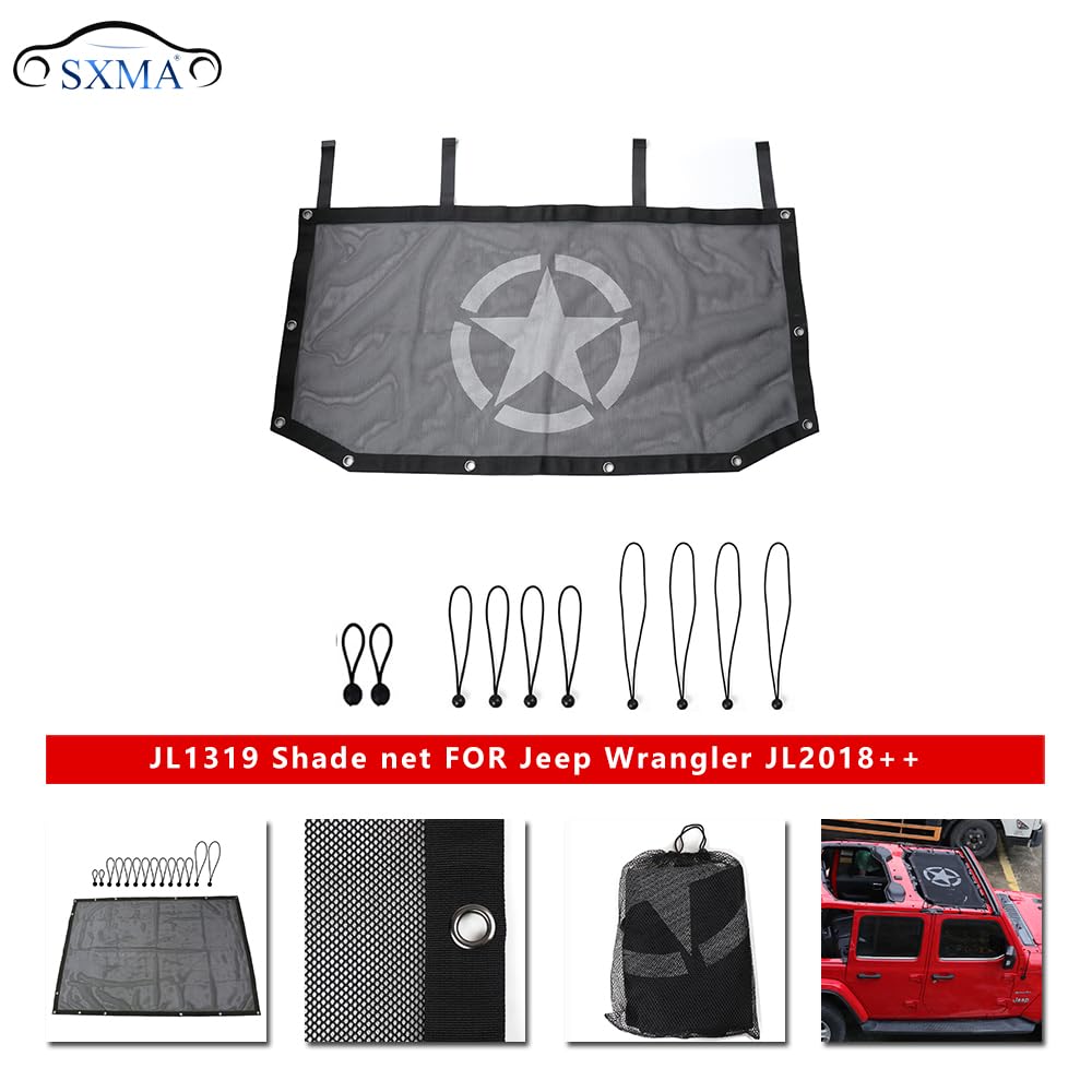 Produktbild von Magnetisches Auto Sonnendach Sonnenschutz Atmungsaktives Mesh, Autodachabdeckung Für Übernachtung Camping, Schnelle Installation, UV-Sonnenschutz Beim