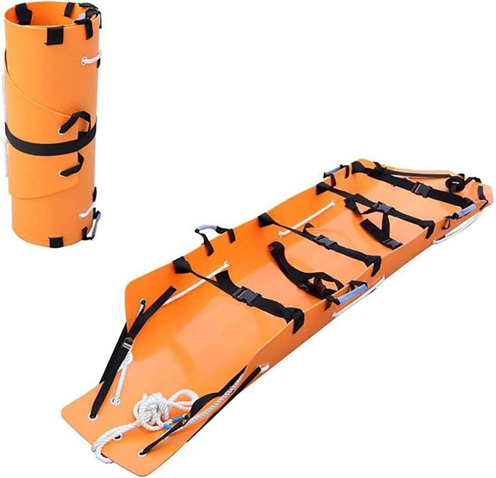 SWENEEN Emergency Folding Stretcher Portable,Rescue Stretchers Emergency Transport For Home Hospital Transfer Stretcher,