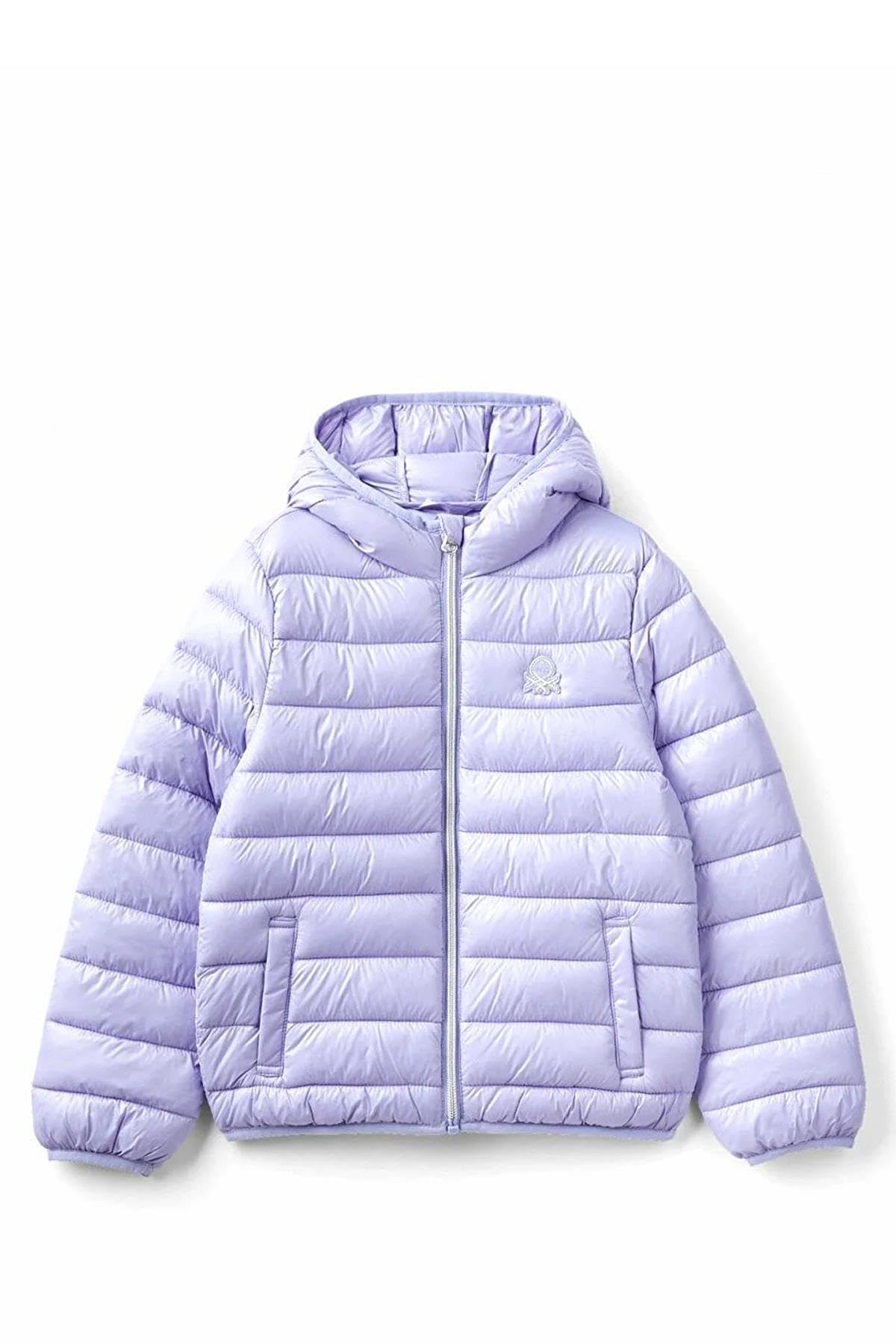 United Colors Of Benetton – Giubbotto Trapuntato Microiniezione Per Bambine E Ragazze, Fit Over E Dettagli Lurex, Perfetto Per L'inverno