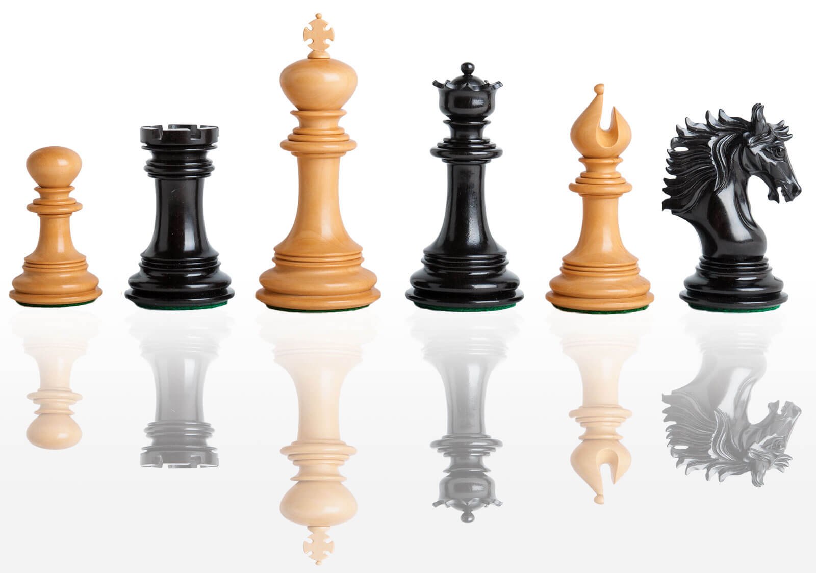 The House of Staunton - The Bolzano Luxury Chess Set - Pieces Only - 4.4