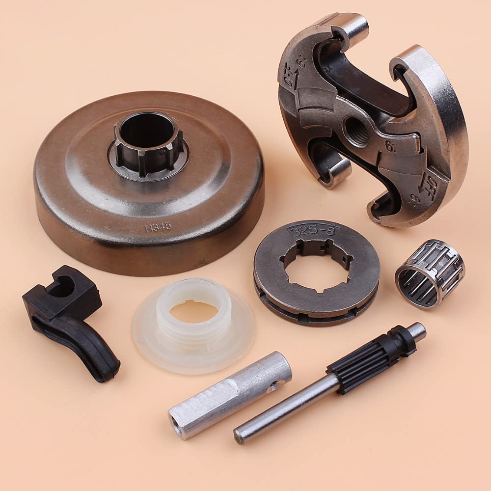 Kit de Engranaje helicoidal de Aceite for piñón de Tambor de Embrague de 0,325" Compatible con motosierras 340, 345, 346XP, 350 y 353.