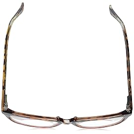 Sofia Vergara x Foster Grant Women\'s Teresa Cat-Eye Reading Glasses, Brown Tortoise Gradient Fade to Crystal Red, 52 mm + 2.75