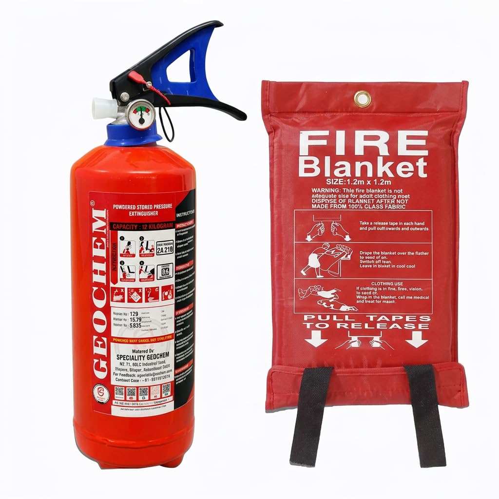 AFS Fire Extinguisher – Portable ABC Dry Powder, Compact Safety for Home, Car & Office Pack (Combo-Pack)-image-16