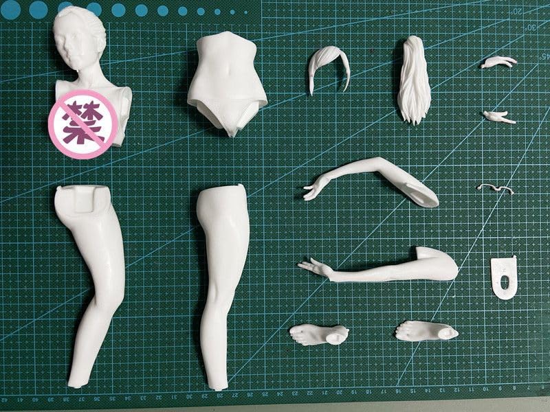 Amazon.co.jp: 白組み レ 林浩已 HQ06-01 27cm レジン製 ワンフェス