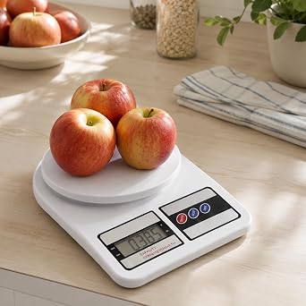 Kitchen Scale, Electronic Precision Kitchen Scale, Scale, Digital Kitchen Scale, Kitchen Scale, 10 kg 1 g Sensitivity, Tare Feature [Energy Class A++