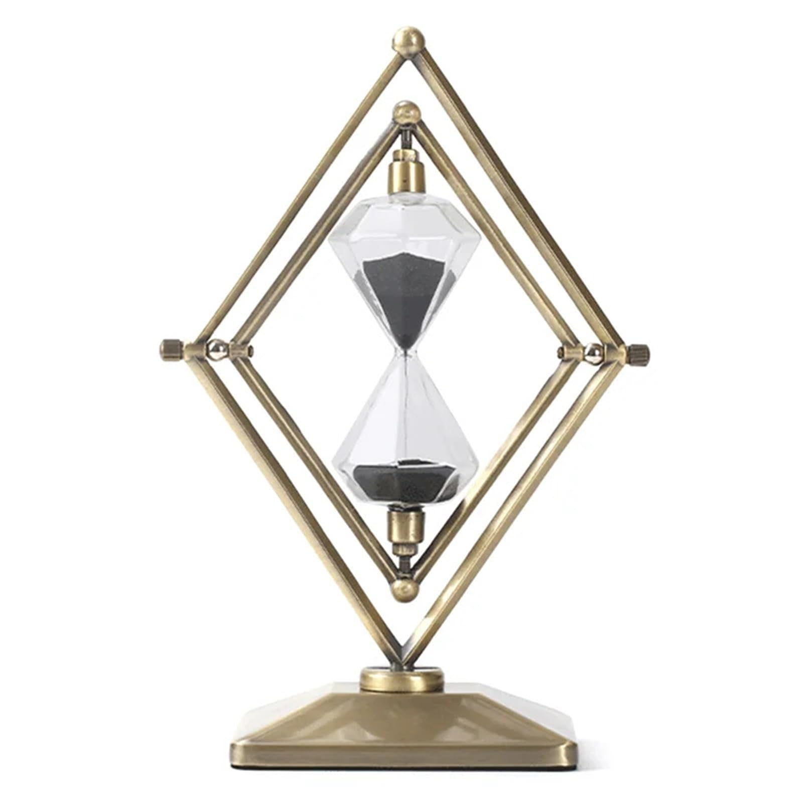 Hourglass Sand Timer, Glass, Sandglass For Classroom, Home, Kitchen, Office Decoration Easy Install for Office Living Room Kitchen