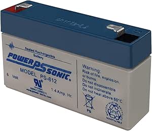 Werker WKA6-1.3F Replacement Battery - 6V 1.4Ah Upgraded Compatible Power Cell