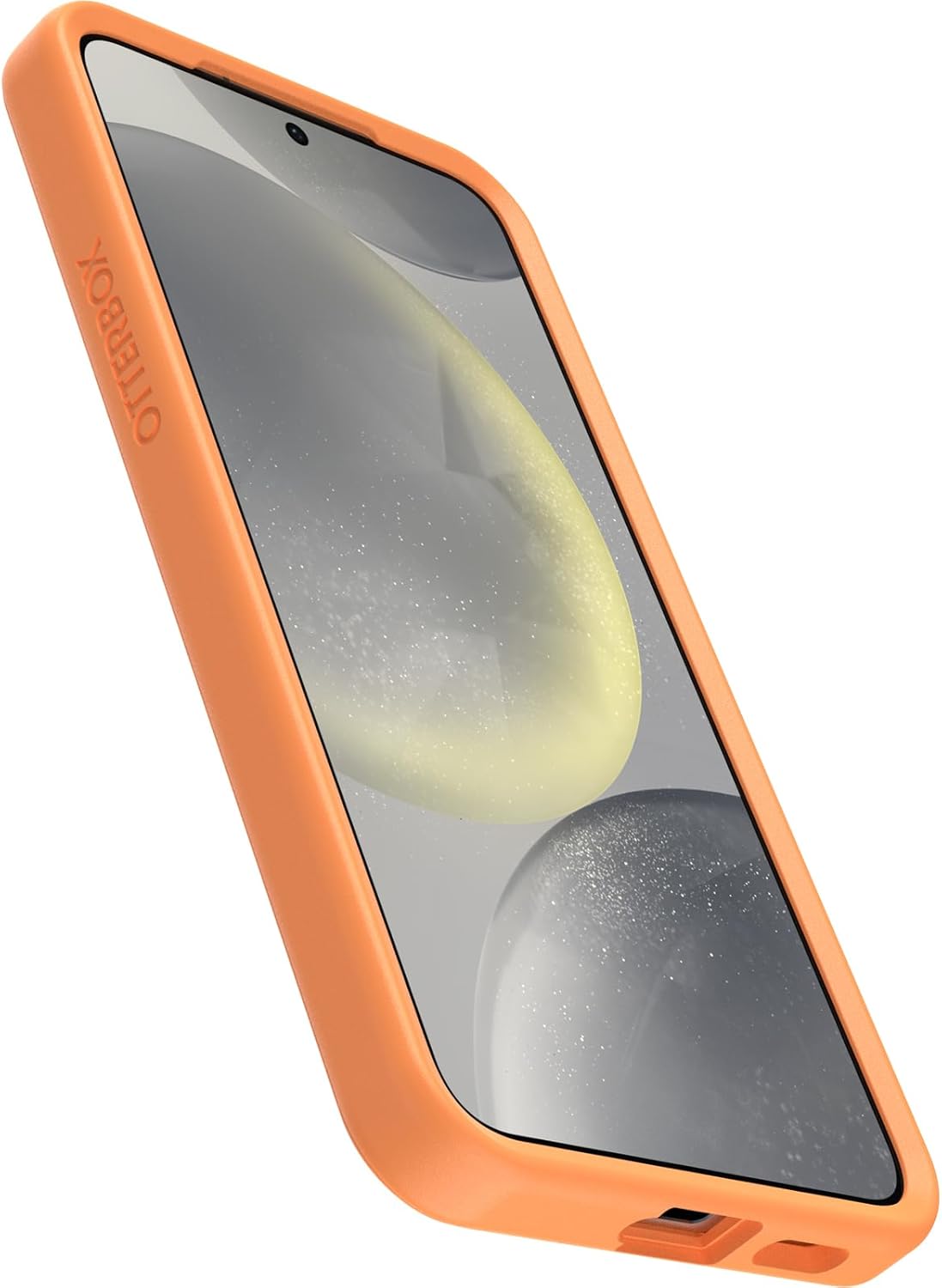 OtterBox Samsung Galaxy S24 Symmetry Series Case - Sunstone (Orange), Ultra-Sleek, Wireless Charging Compatible, Raised Edges Protect Camera & Screen