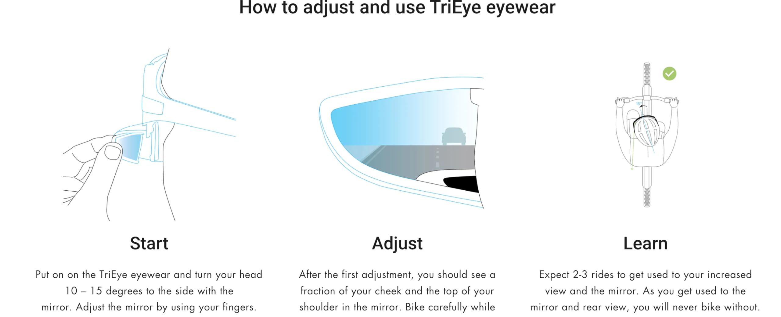 MOMES TriEye View okulary czarne S