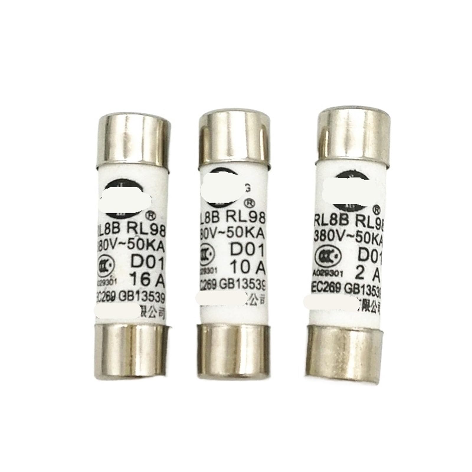 10 Stück RL98 RL8B-16 8,5 x 31,5 mm Keramiksicherungsrohrsicherung 1A2A3A4A5A6A8A10A16 (Size : 10 Pieces, Color : 5A)