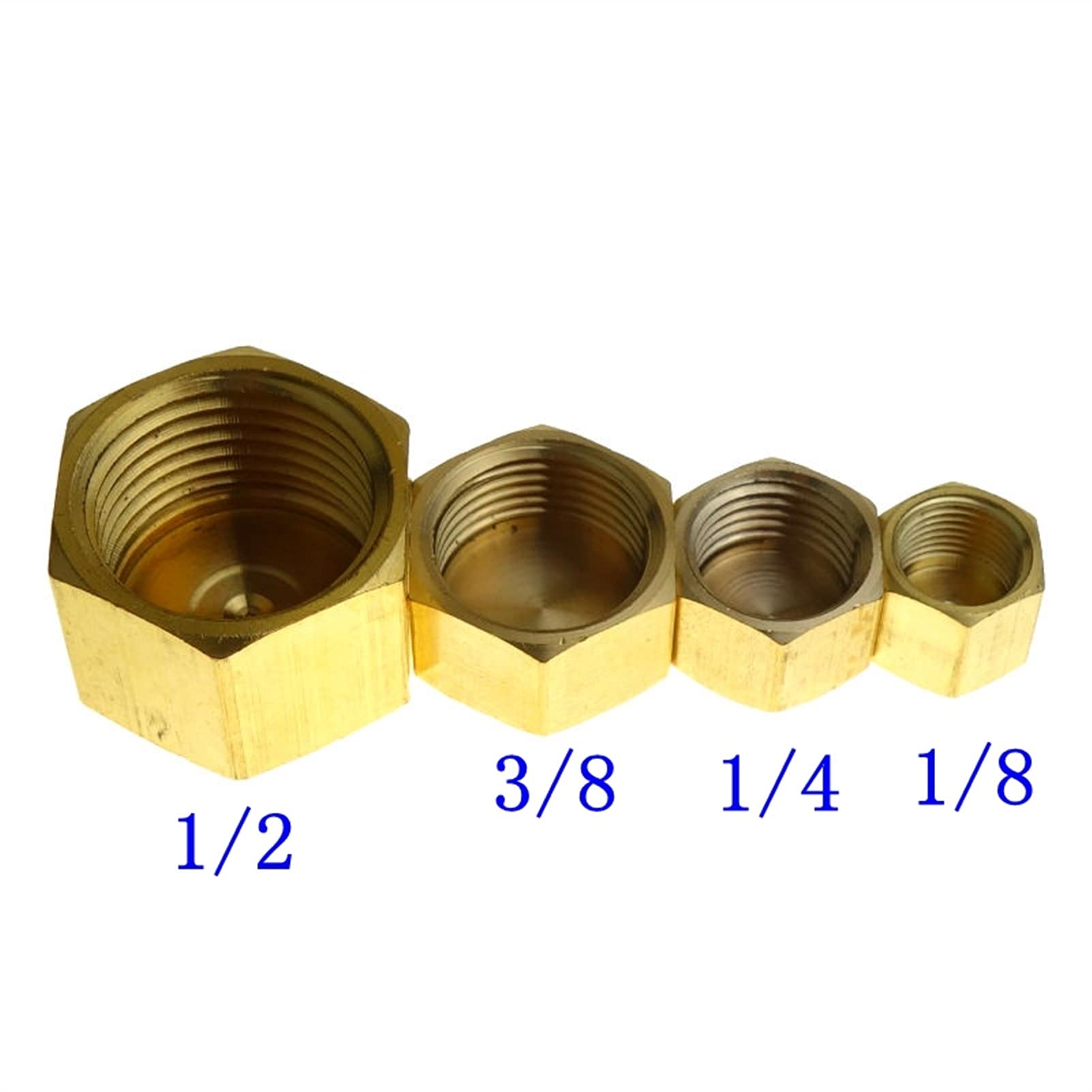 Qinlu-Brass Connector Hose Fitting 1/8