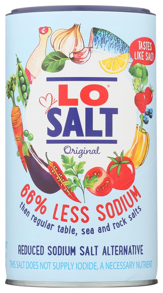 LOSALT Salt Regular, 350g, 6 Scoops, Powder, Allergen Free, 6 Pieces