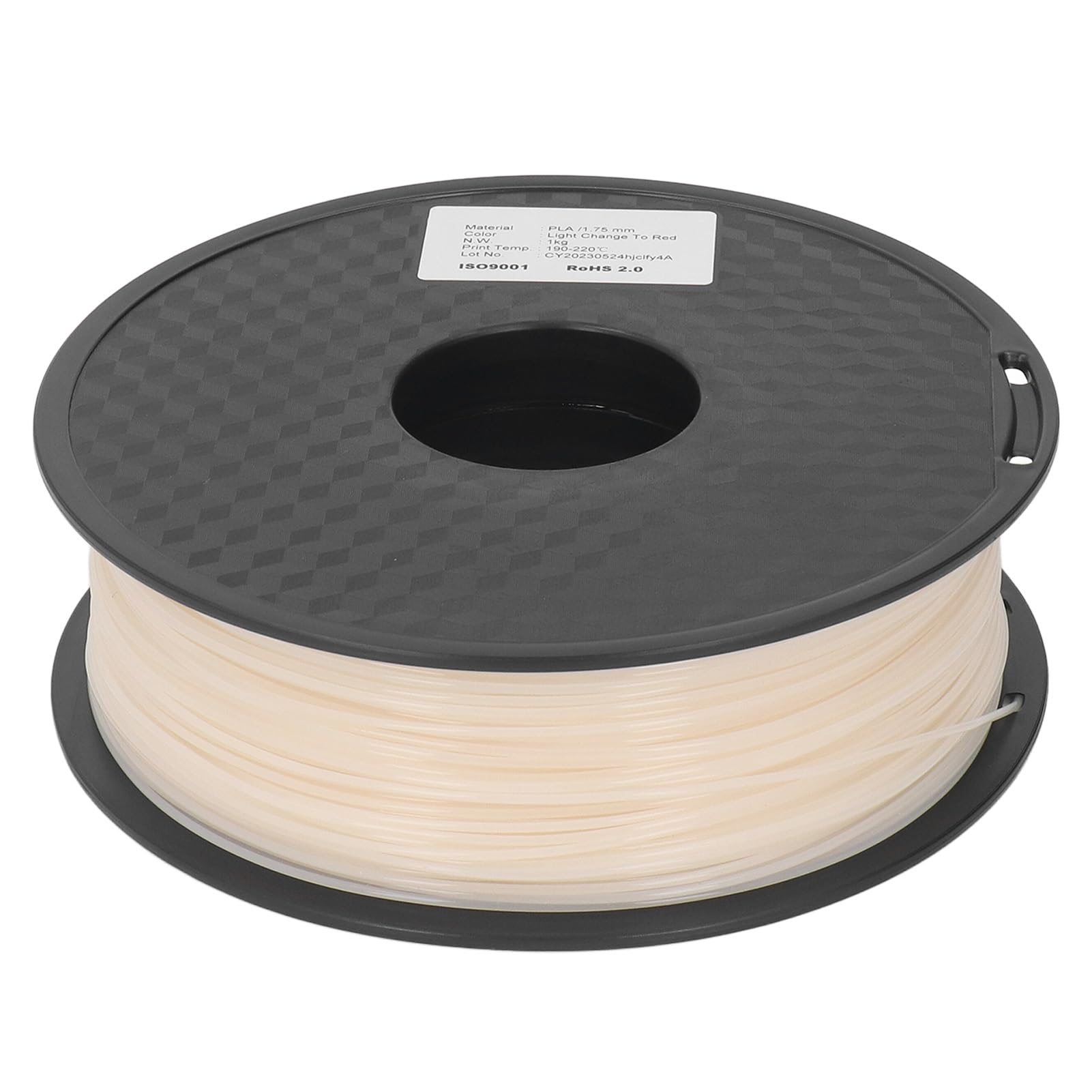 Filament do drukarki 3D 1,75 mm fotochromowy czerwony starannie nawinięty materiał PLA Materiały eksploatacyjne do druku 3D