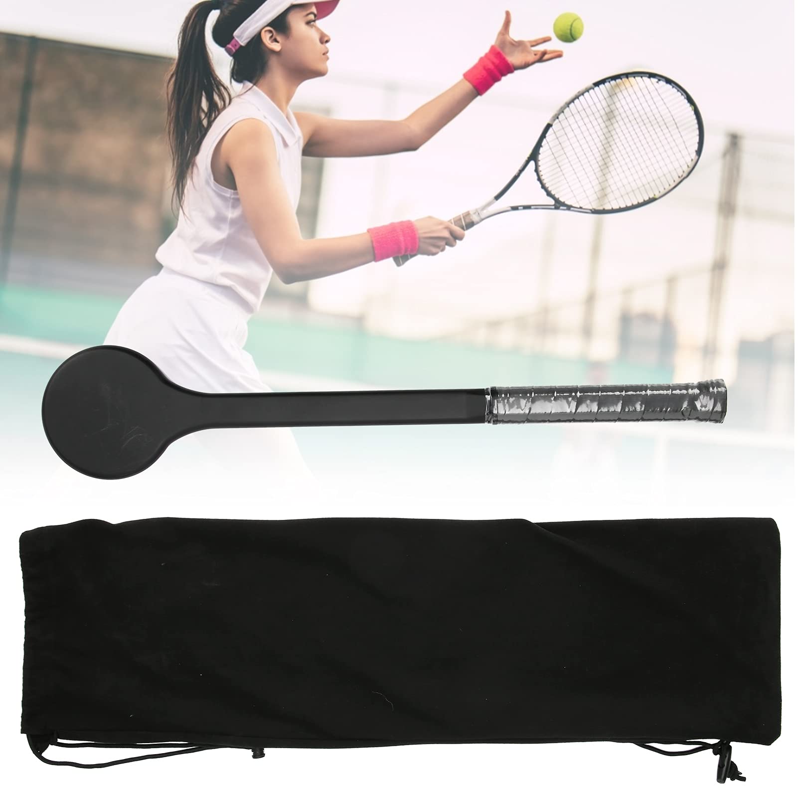 Löffel mit Carbonspitze für Tennisschläger, präzises Stick-Training, Tenniszubehör