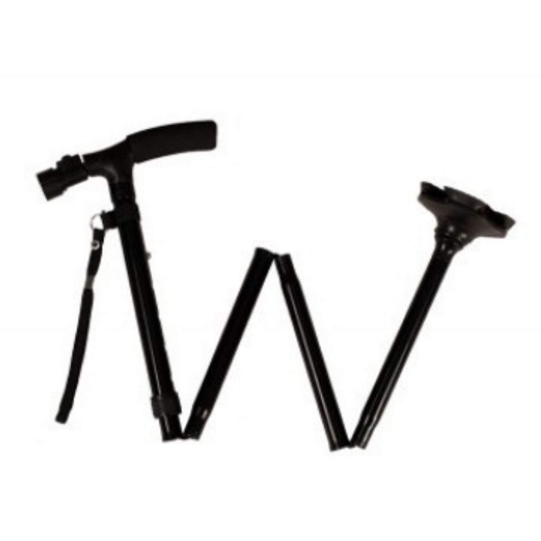 Termigea TR16 Bastone Magico da Passeggio, Luce LED, Segnale Acustico, Pieghevole e Regolabile
