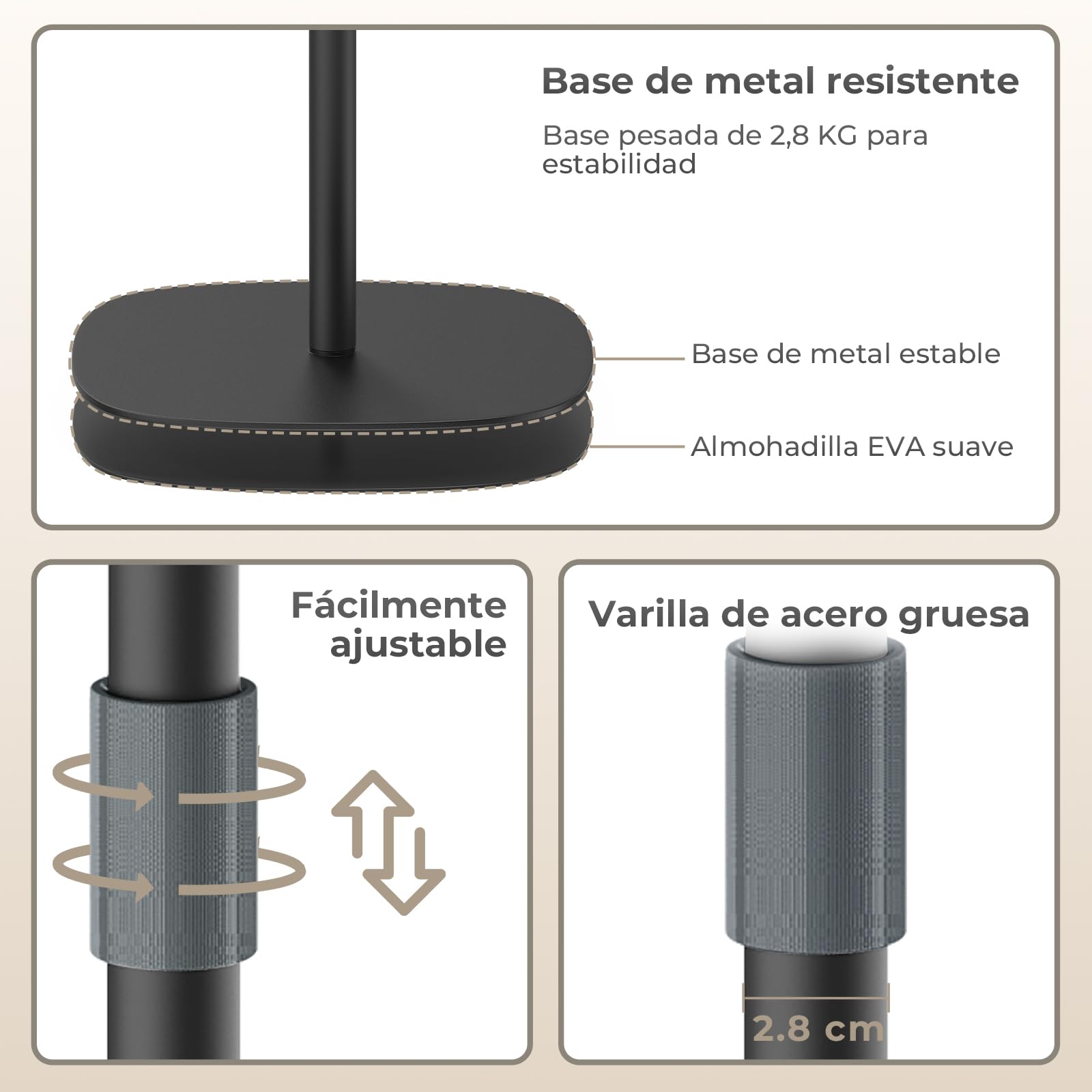 Soporte Portátil para Laptop, Mesa de Cama/Sofá con Altura Ajustable de 47 cm a 122 cm, Elegante Escritorio de Madera, Podio Móvil para Hogar, Oficina, Escuela, Color Nogal