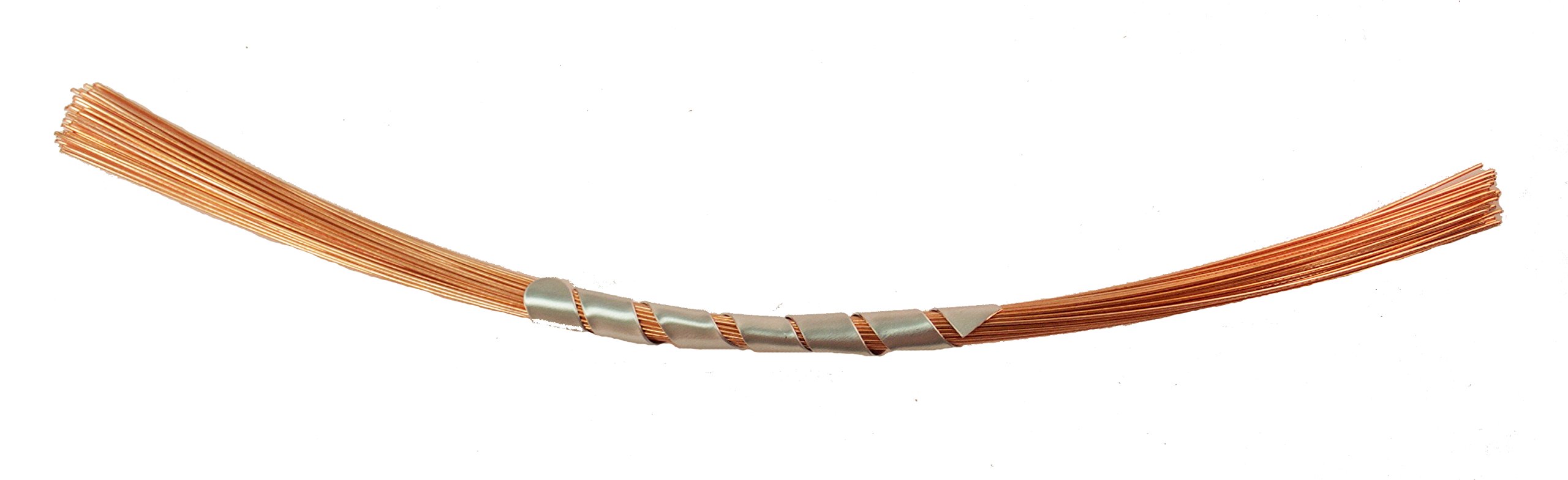 Pack of 100 Flexible Aluminum Write-On Tags with Copper Wires - Ideal for Labeling Plants, Inventory, and More