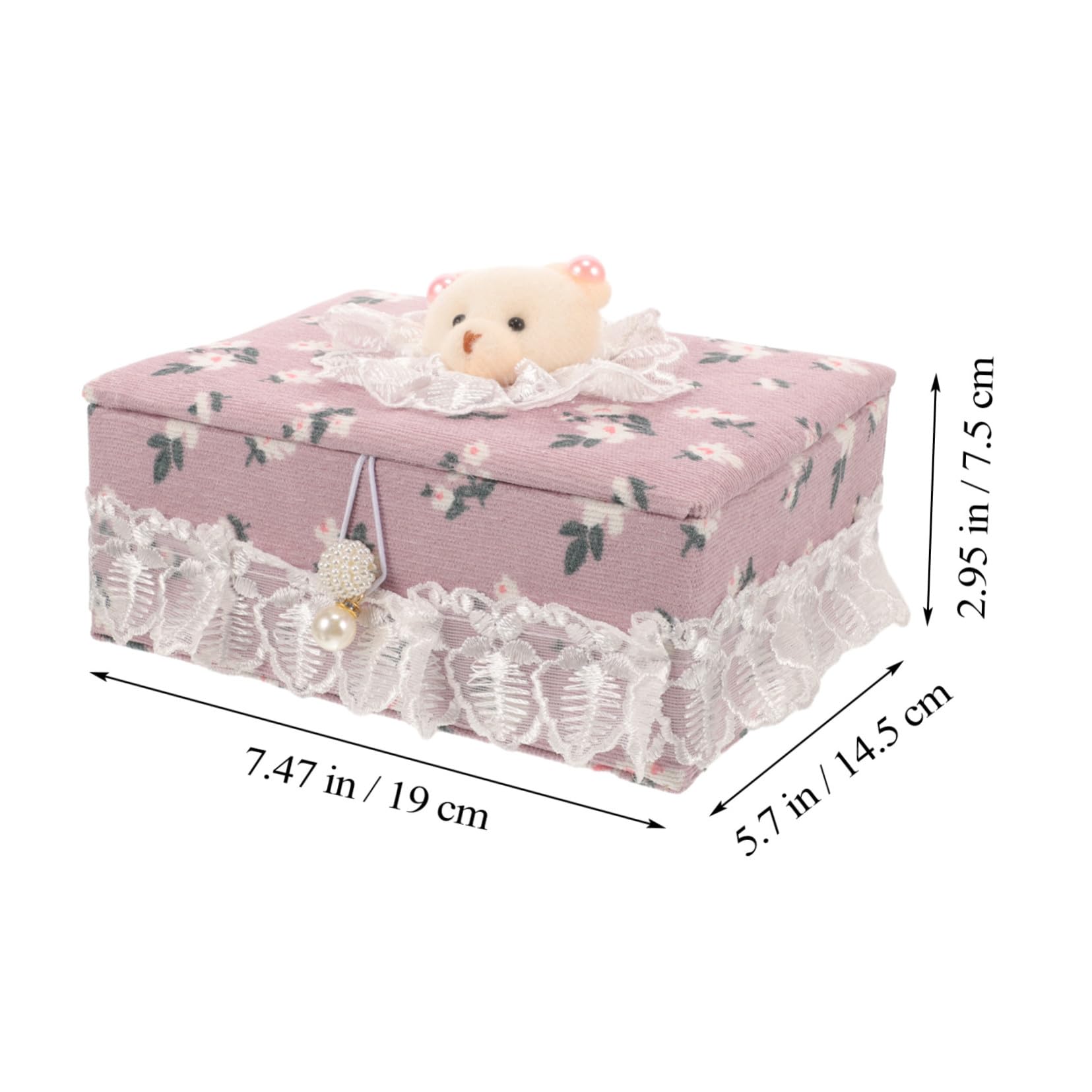 Scatola Porta Spilli Cucito Piccola e Portatile in Tessuto Custodia Organizer Multiuso per Bottoni Perline e Accessori Kit Cucito Compatto per Casa e Viaggio