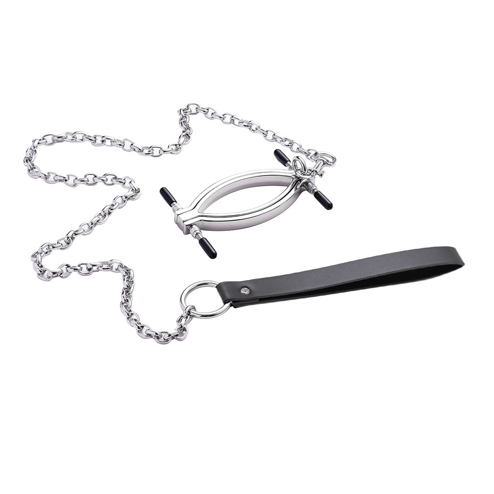 Labia Vaginal Clip Labia Fetiche Clips Con Cadena de Metal Labia Spreader Dilatador Vaginal G-Spot Sextoy Extreme Erotic SM Sextoy