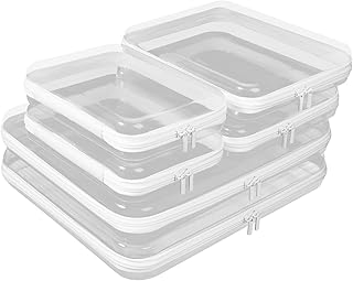 Fantasyon Paquete de 6 fundas rígidas transpa...