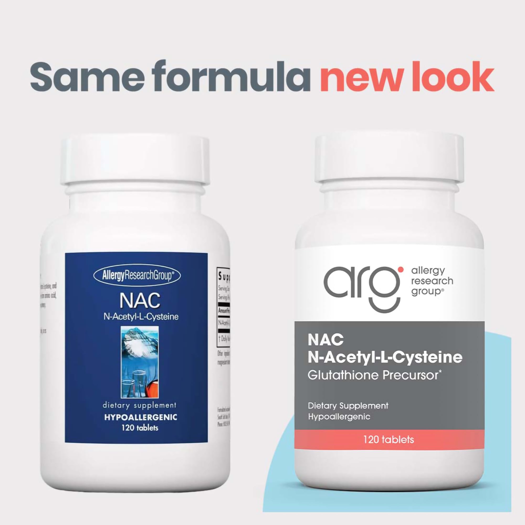 nac vs glutathione supplementation Amazon.com: Allergy Research Group ARG NAC 500 mg - 1000 mg N-Acetyl L-Cysteine - Supports Immune System & Overall Health - Free Form Amino Acid - Hypoallergenic - 60 Servings