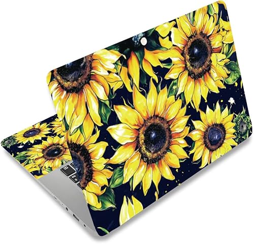 Miniatura 12 de PLIGREAT Calcomanías de vinilo reutilizables para portátil de radio vintage, calcomanías de vinilo para PC, portátiles, cubierta de teclado, Radio