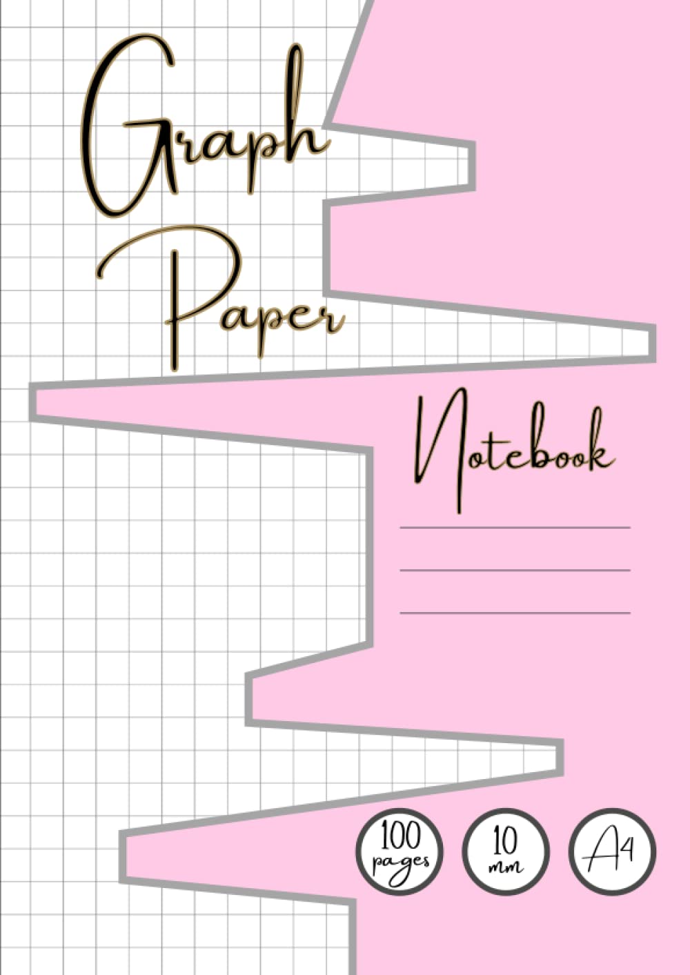 Graph Paper Notebook: Grid Paper Notebook, 10mm / 1cm Squared Paper Notebook A4, Grid Paper, Squares Math's Notebook for Math and mathematical ideas ... study notebooks graph(10mm.100 Pages, A4)