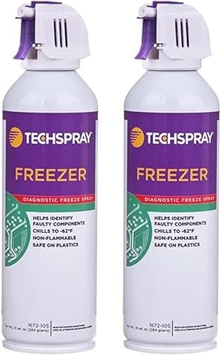 Techspray 1672-10S 10 oz. Envi-Ro-Tech Freeze Spray -2 unidades