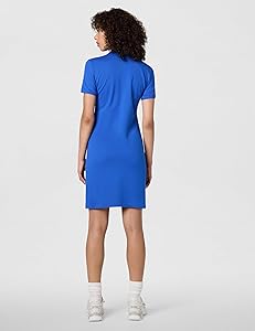 Lacoste Classic Short Sleeve Stretch Mini Pique Polo Dress, Ef8470 Dress