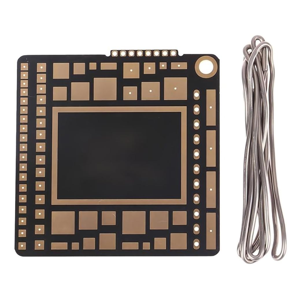 Tsophreniq Upgraded Soldering Practice Board FPV Soldering Practice Board Double Sided Practice Board set for Learning