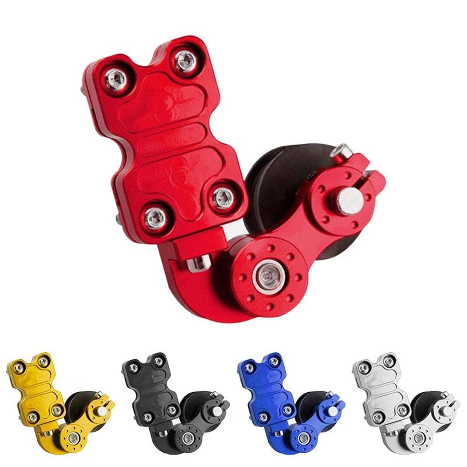 Accessoires De Réglage Universels pour Moto, Tendeur De Chaîne De Roue De Réglage, Tendeur De Rouleau pour Moto, Motocross, Chopper, VTT