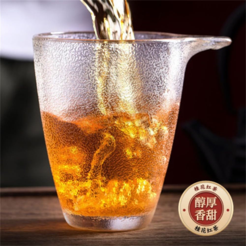 Té Negro Clásico con Osmanthus 500g, Aroma Intenso, Té de Hojas Sueltas