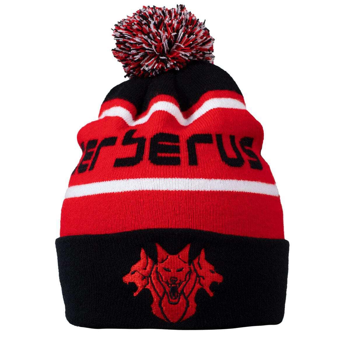 CERBERUS Strength Alpine Beanie (Red)