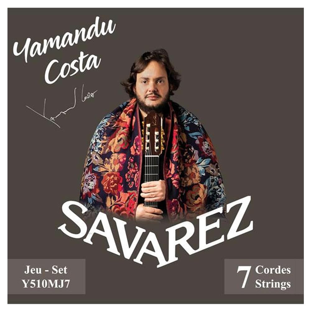 SAVAREZ - Guitar Strings - Yamandu Costa Signature 7-String Guitar Set, Nylon