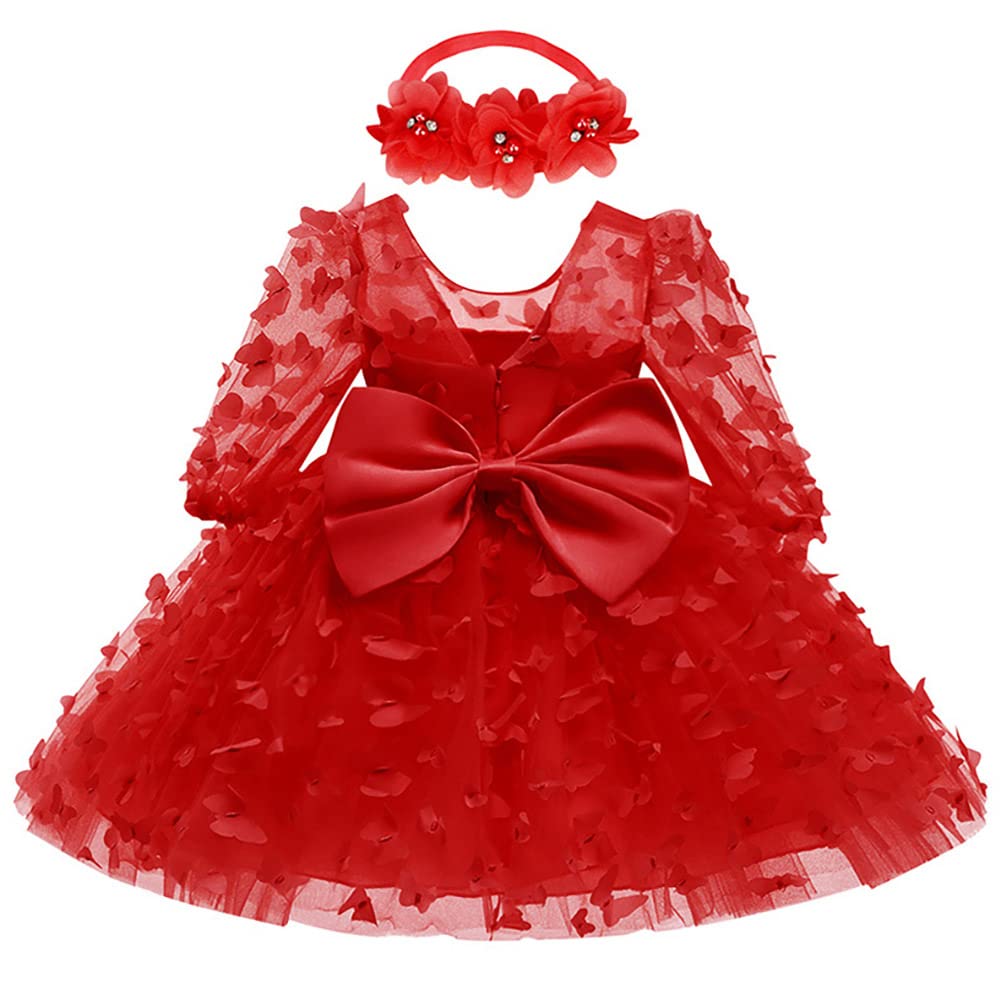 Bebé Niña Vestidos Tutu Flor Boda Cumpleaños Cake Smash San Valentín Navidad Bautismo Vestido de fiesta