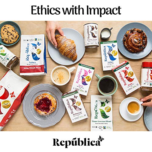 República Organic Decaf Instant Coffee, Cafe Instantaneo, Certified Organic, Fair Trade, Freeze Dried Instant Coffee - 100% Arabica, Decaffeinated Medium Roast (100G/3.53Oz Jar) #TOP4