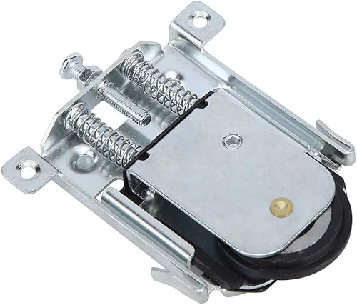 Miniatura 9 de TOPINCN Ensamblaje de rodillos de puerta Polea convexa Rueda deslizante Puerta de rodillo Piezas de repuesto Accesorios para armario de puerta de