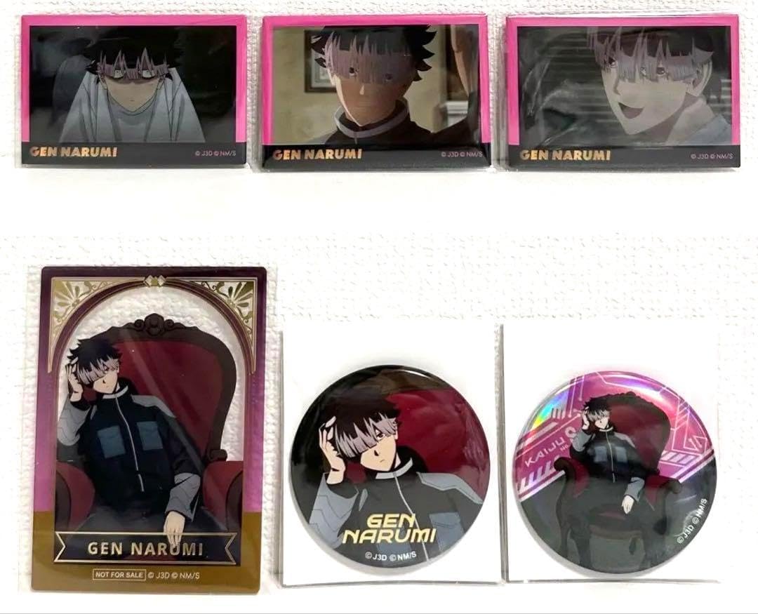 怪獣8号鳴海弦6種セット 怪獣8号 キャラポスコレクション キャラポス