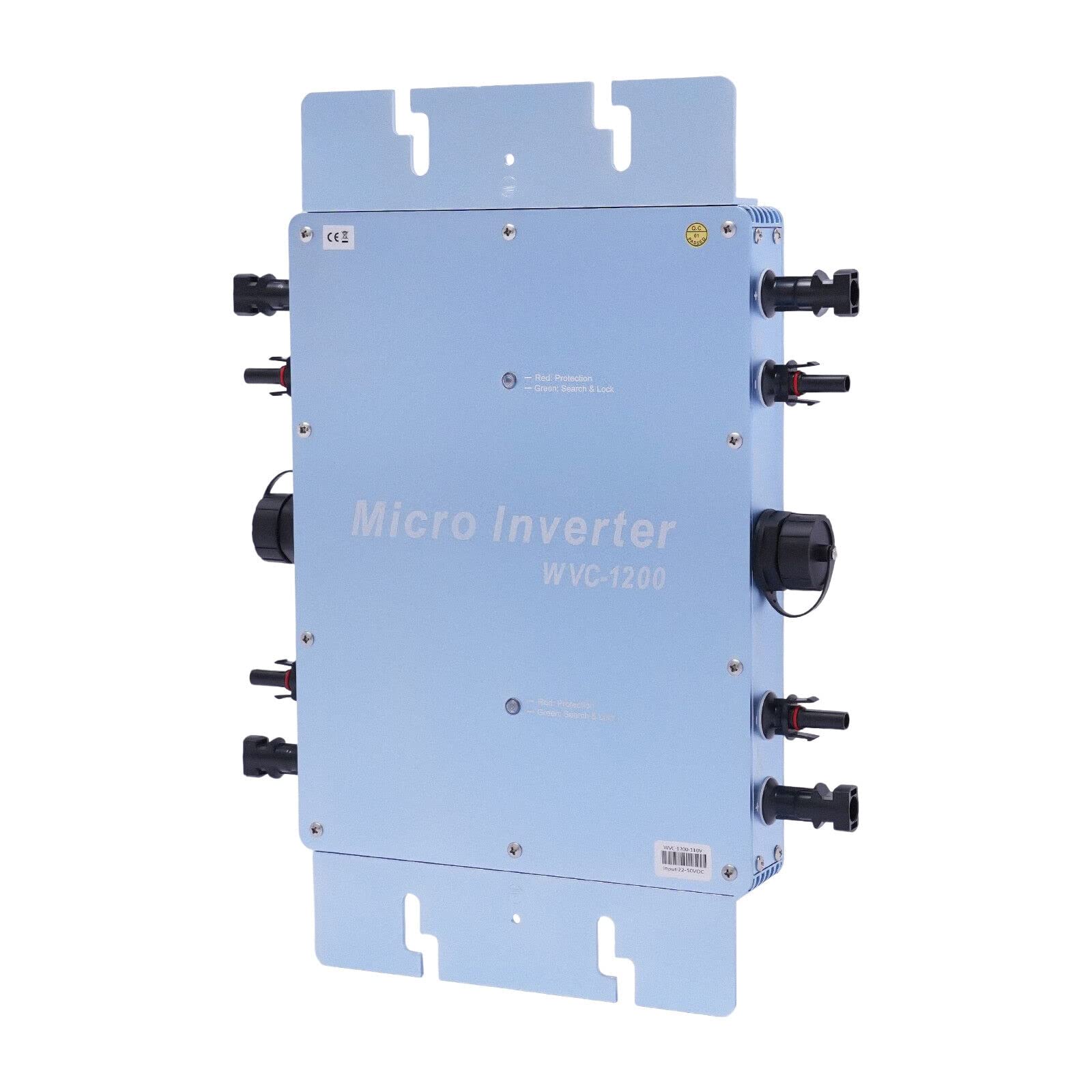 Inverter da balcone, inverter modulare Microinverter 4 X MPP Tracker 1200 W WVC 220 V Solar Microinverter