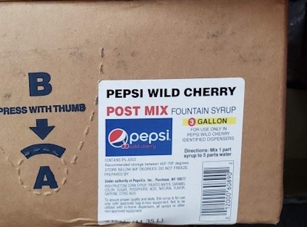 Buy Wild Cherry Fountain Soda 3 Gallon (Bag n Box) Mixes at a 16