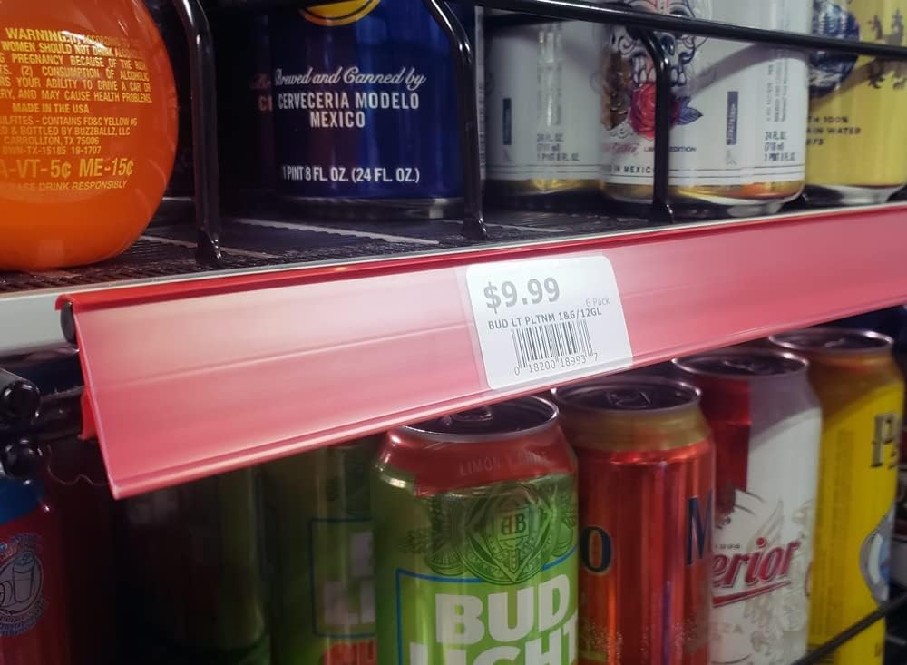 THE GLOBAL DISPLAY SOLUTION Price Tag Holder for Shelves