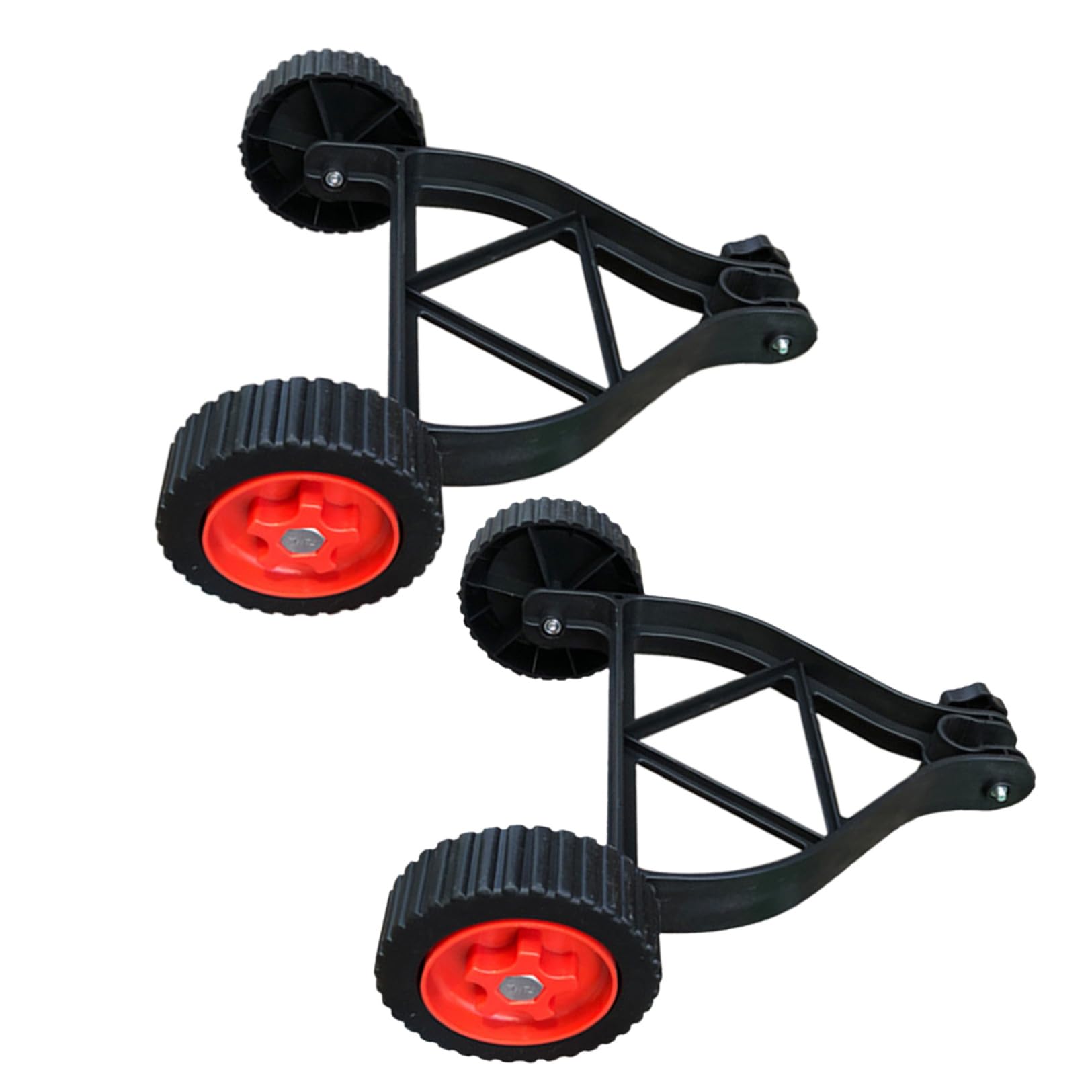 YARNOW 2 Pezzi Ruote per Decespugliatore Compatte e Resistenti Batteria Ricambio per Tagliaerba Elettrico Domestico Accessorio per Prato e Giardino