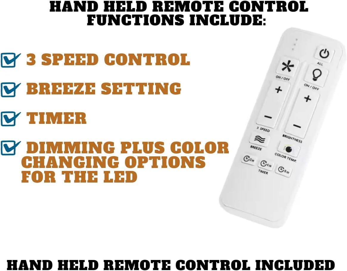 Chelia 56 in. Indoor Gold Ceiling Fan with 14W Dimmable Color‑Changing LED, Remote Control, Reversible Matte Black/Walnut Blades