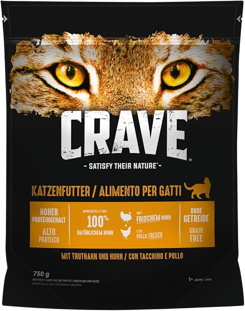 Foto 2 de 4 de Crave Alimento seco para Adultos con Pavo y Pollo, 6 Bolsas, 6 x 750 g