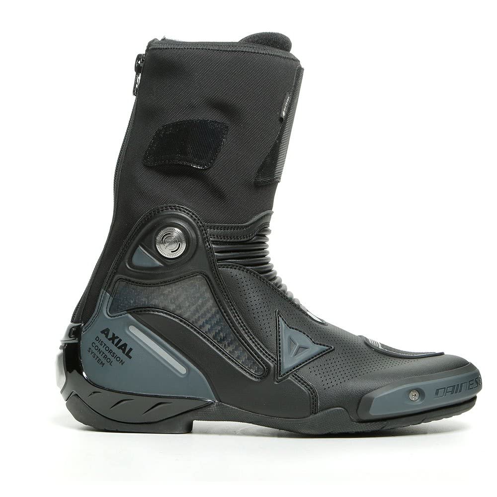 Dainese Axial Gore-Tex Stivali moto impermeabili, nero/grigio, 41