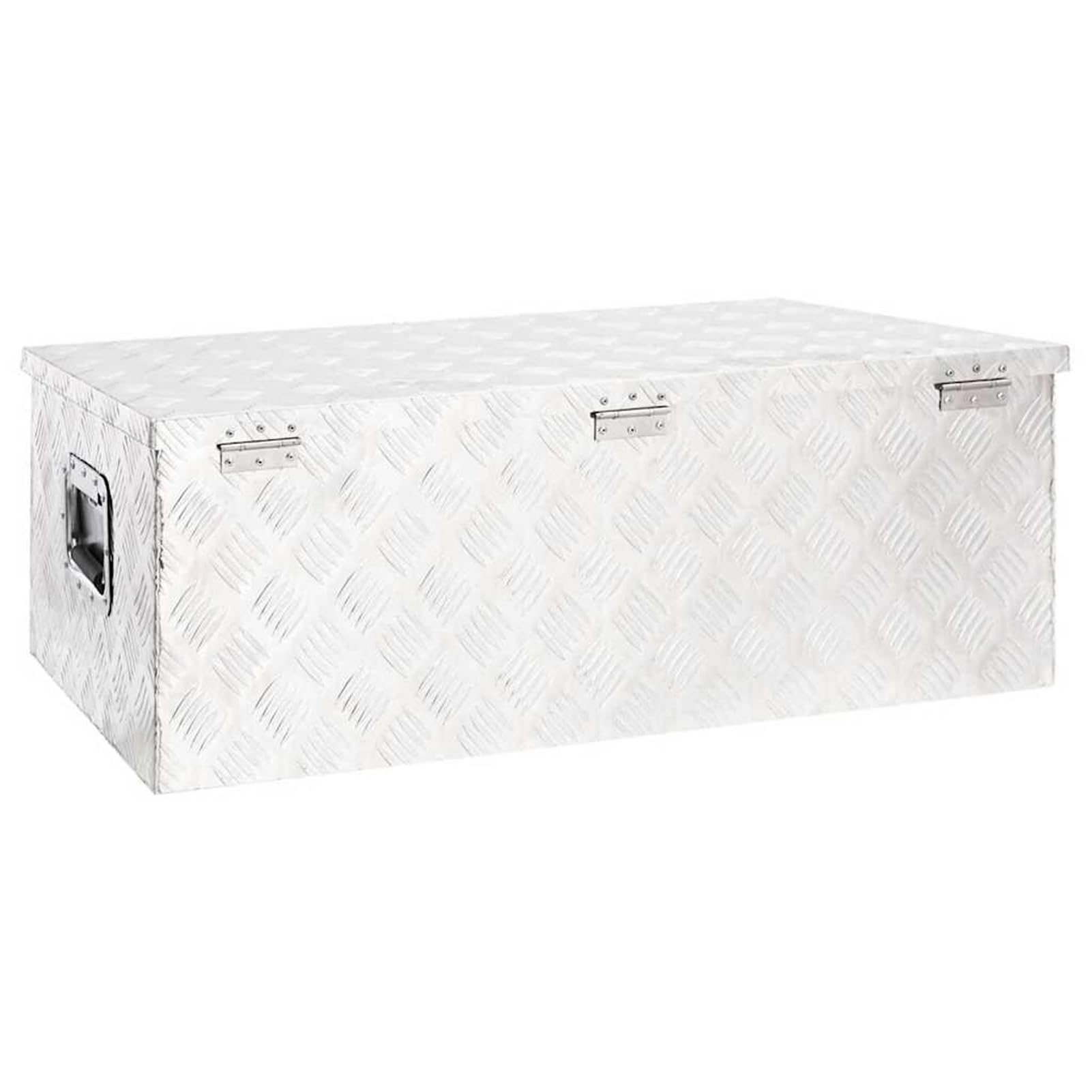 Fasba Caja de Almacenaje de Aluminio para Herramientas y Accesorios - Resistente al Óxido, Seguridad con Cerradura, Diseño Compacto Modelo FCLRZJ-152254ES