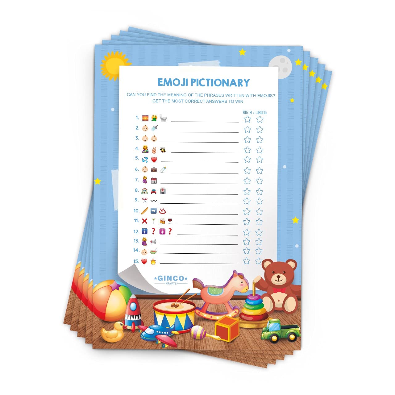 Go Krafts Baby Shower Games Boy Pack Of 50 Emoji Desertcart GB go-krafts-baby-shower-games-boy-pack-of-50-emoji-desertcart-gb