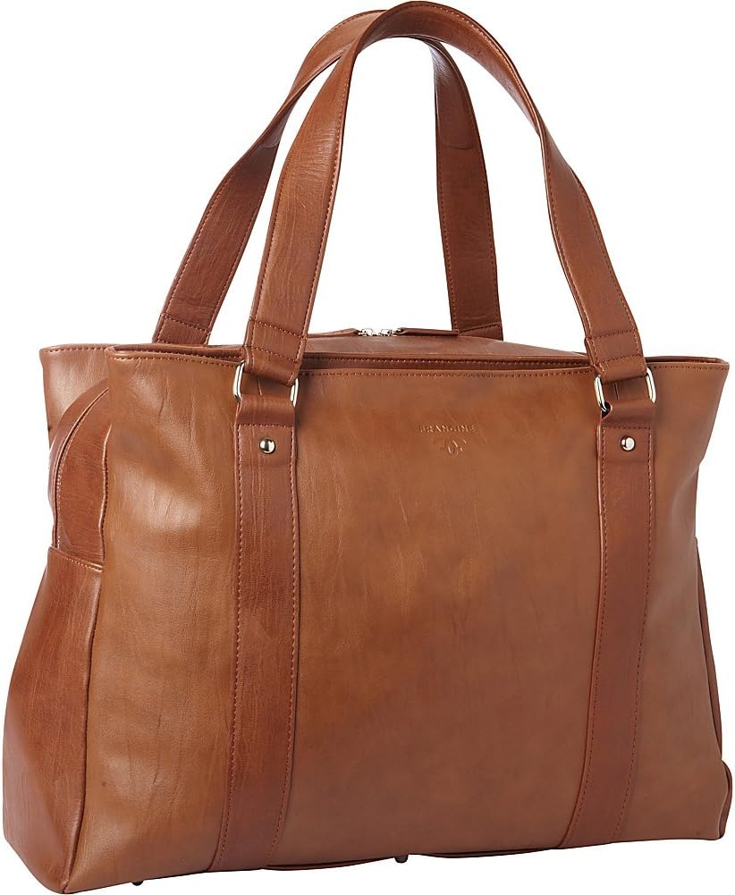 Women In Business Francine Collection - Bond Street 17 Inch Laptop Weekender (Brown)